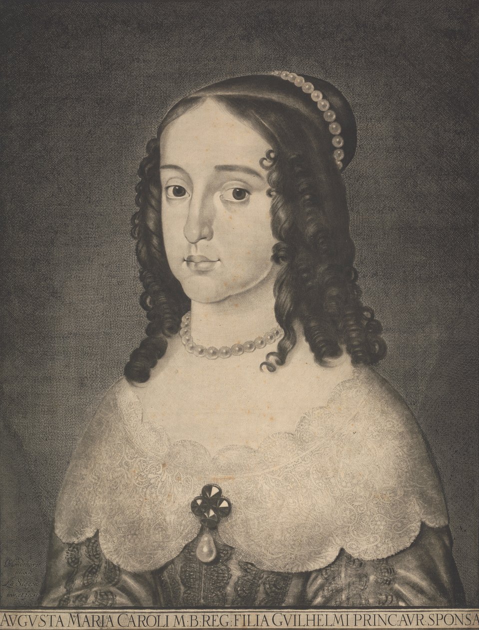Orange Prensesi Mary Stuart by Ludwig von Siegen