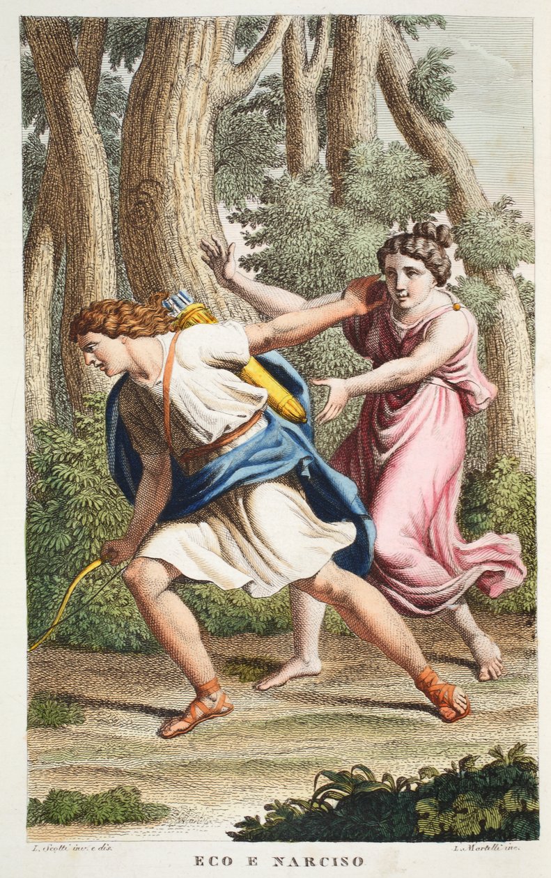 Echo ve Narcissus veya Eco e Narciso, Kitap III, Ovid
