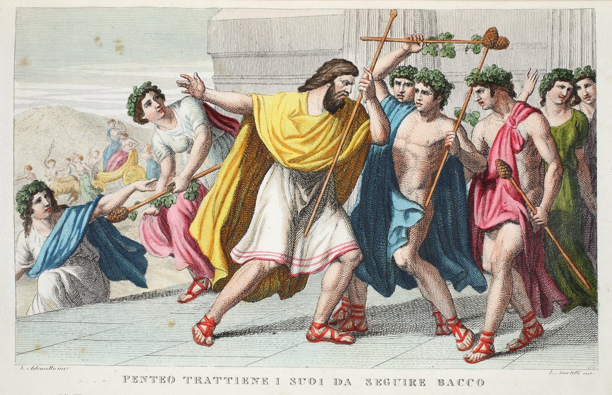 Pentheus Bacchus