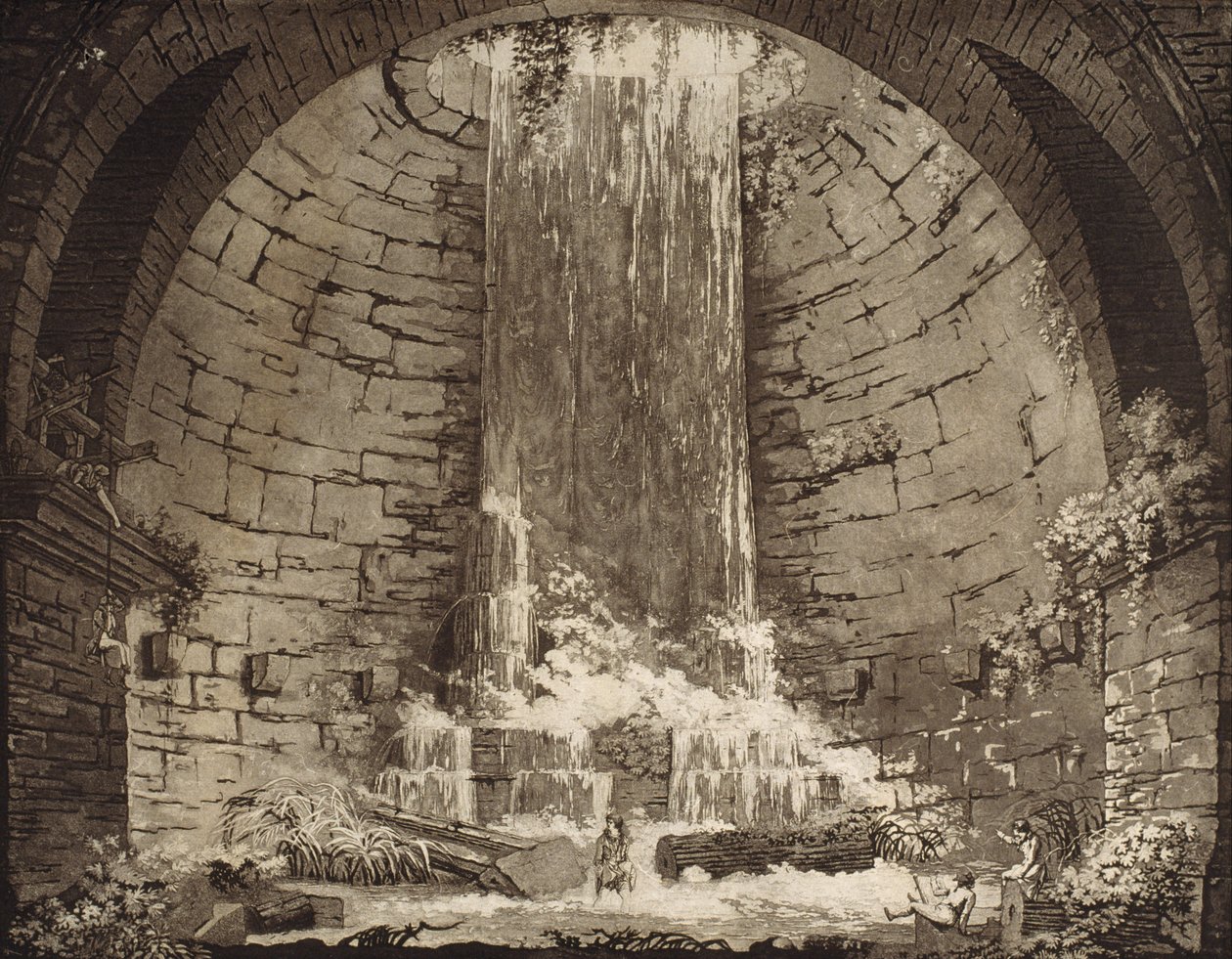 Hamam Olarak Dönüştürülen Rotunda by Luigi Rados