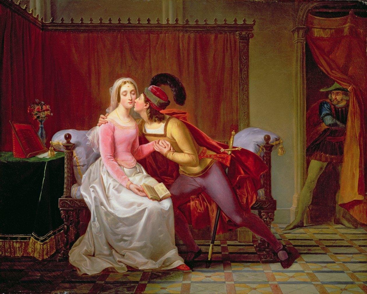 Paolo ve Francesca, 1832 by Luigi Rubio