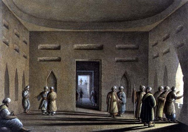 Suriye Sahili Anıtı, levha 2, meyhane. William Watts tarafından by Luigi (after) Mayer
