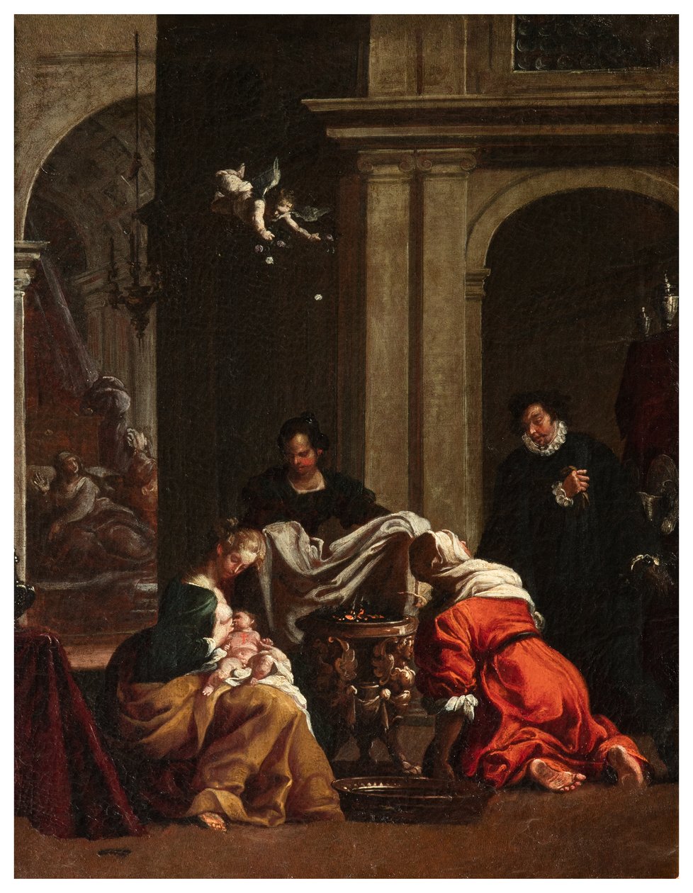 Kuzey Transept, San Rocco Sunağı 1635, 45, Genovesino 1645, St. Rocco
