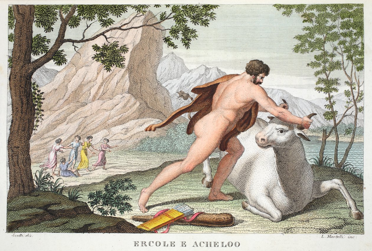 Hercules ve Achelous veya Ercole e Acheloo, Kitap IX, Ovid