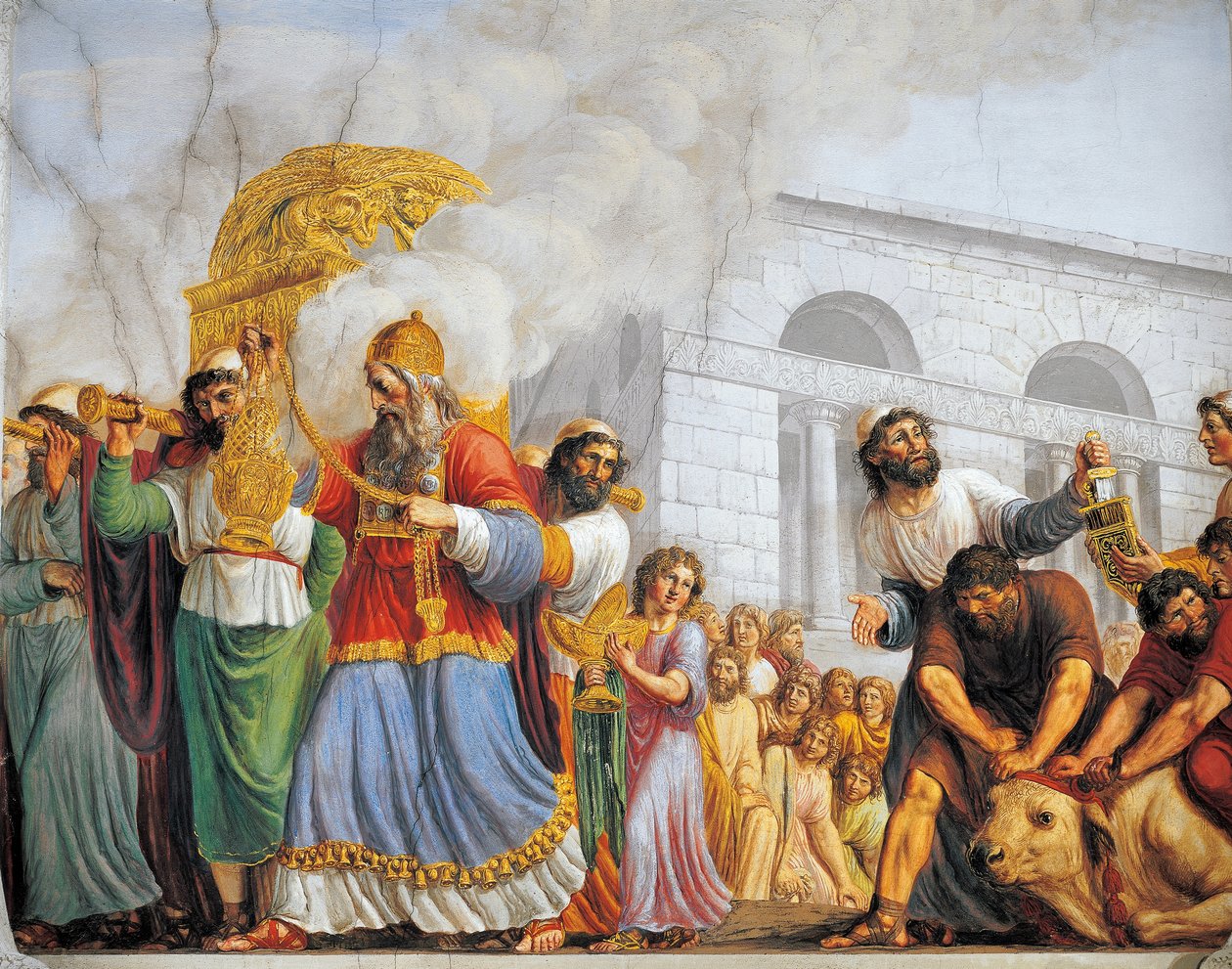 İtalya, Floransa, Palazzo Pitti, David, Ark of Covenant