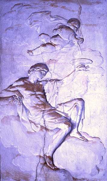 Bacchus, yaklaşık 1790 (fresk) by Luigi Catani