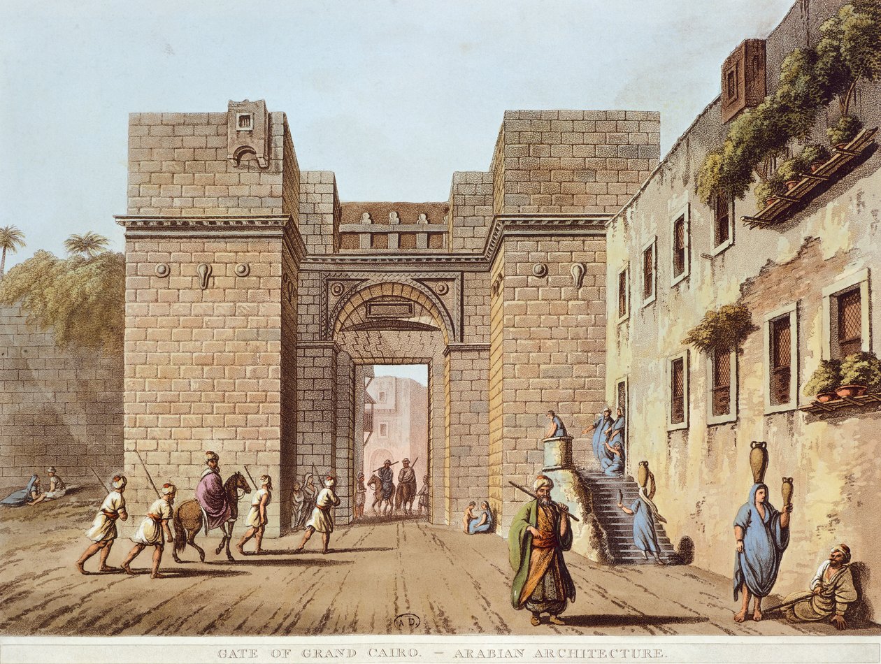 Kahire Kapısı by Luigi Mayer