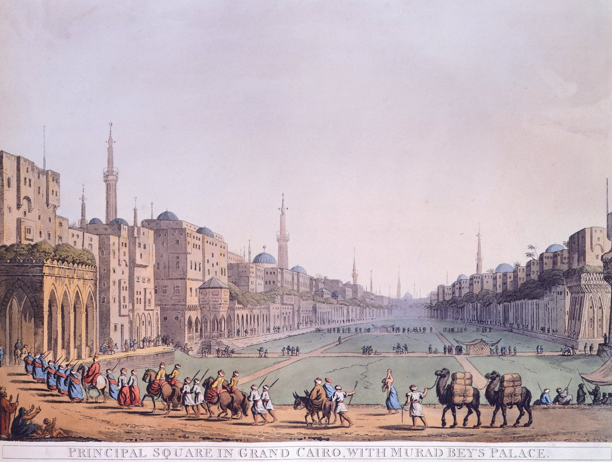 Luigi Mayer tarafından Kahire Ana Meydanı by Luigi Mayer