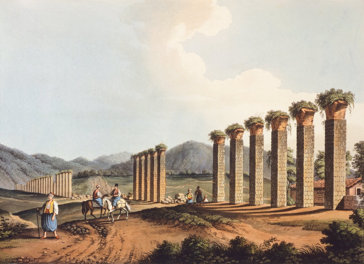 Luigi Mayer tarafından Roma Su Kemeri by Luigi Mayer