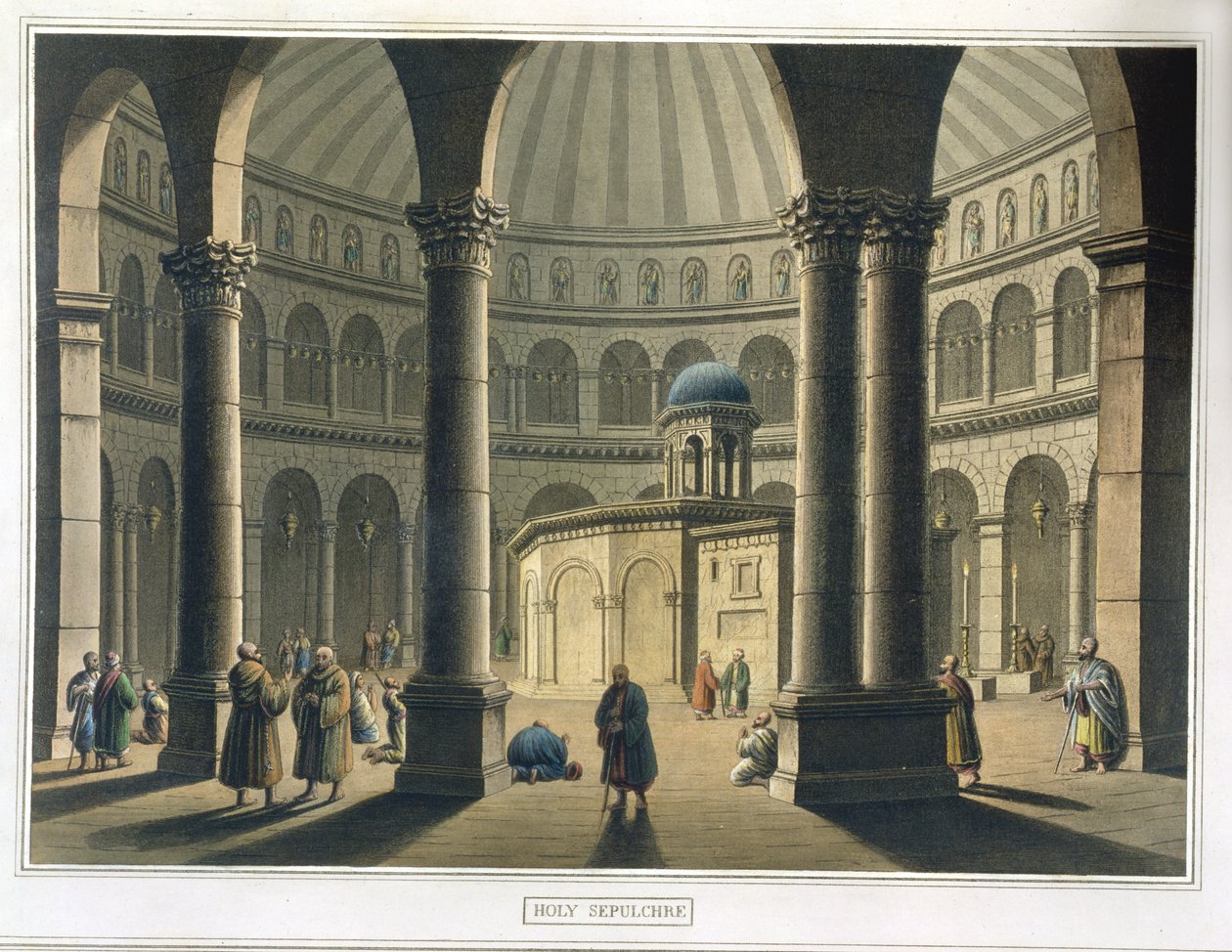 Kutsal Kabir, pub. William Watts tarafından, 1806 by Luigi Mayer