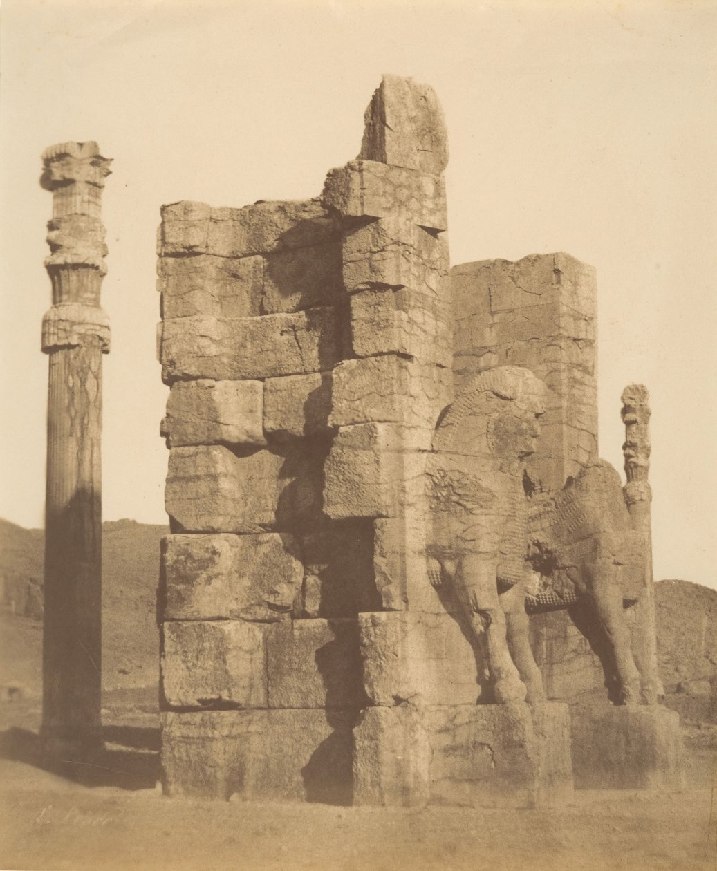 10 [Gate of all Nations, Persepolis, Fars], 1840