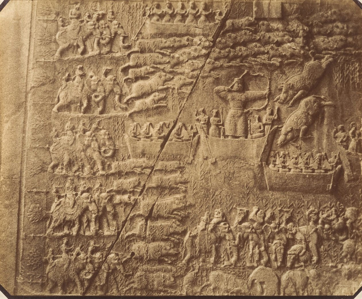 1 [Tag-e Bustan, Kirmanşah], 1840'lar-60'lar. by Luigi Pesce