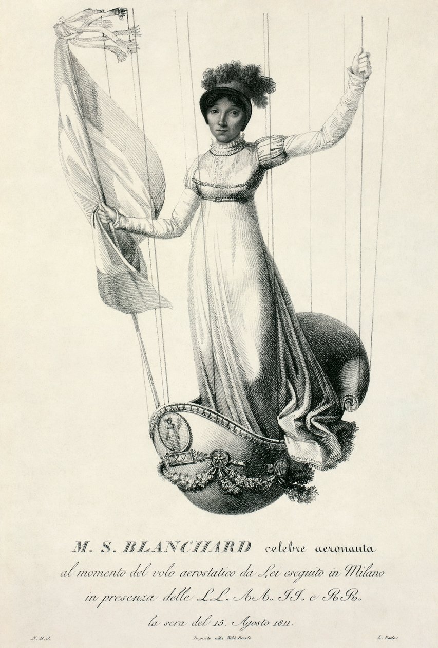 Fransız baloncu Sophie Blanchard
