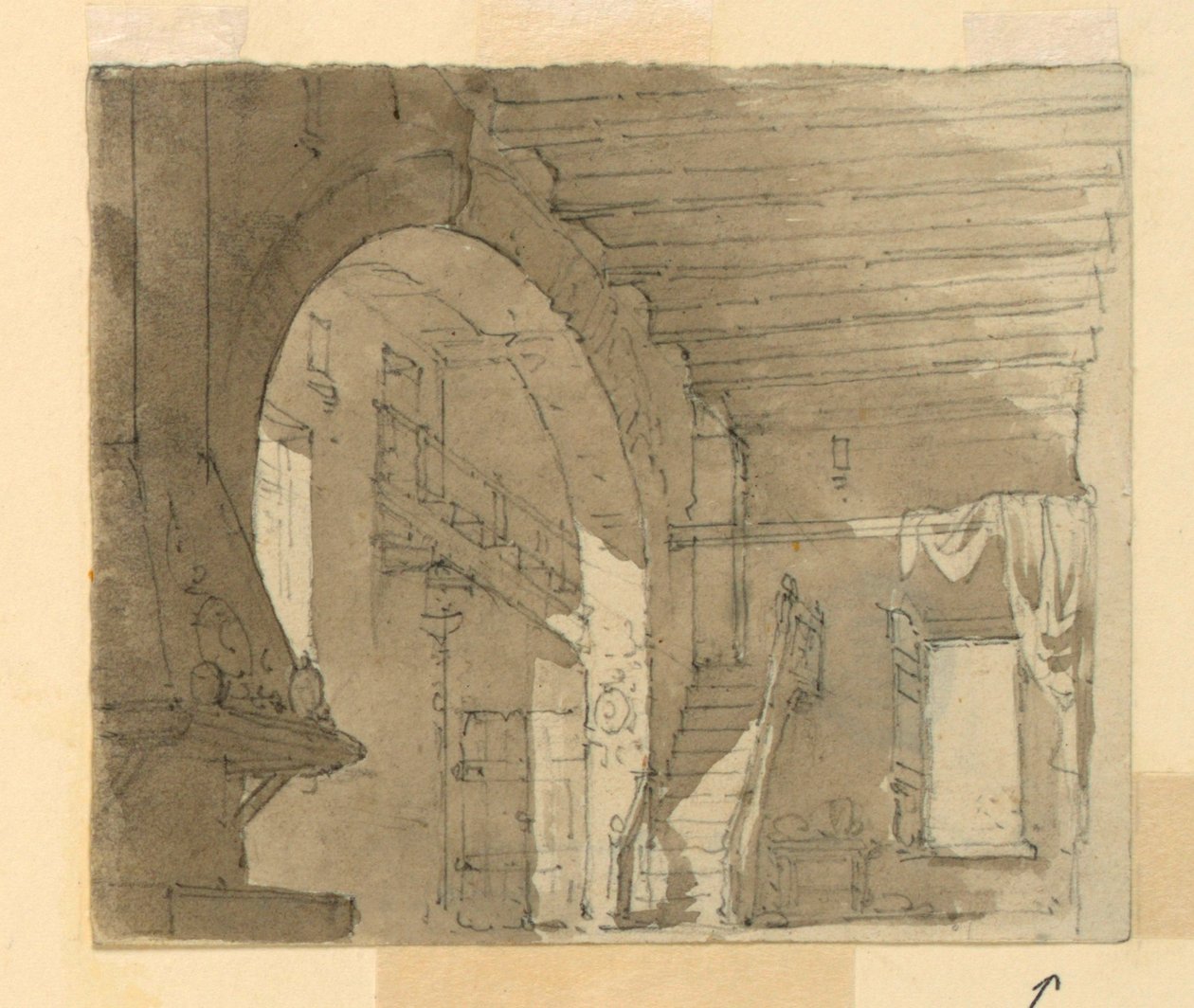 Sahne Tasarımı, Mutfak İçi by Luigi Ricci