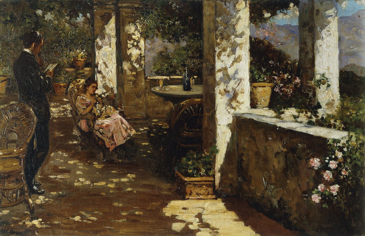 Terasta Dinlenme, by Luigi Rossi