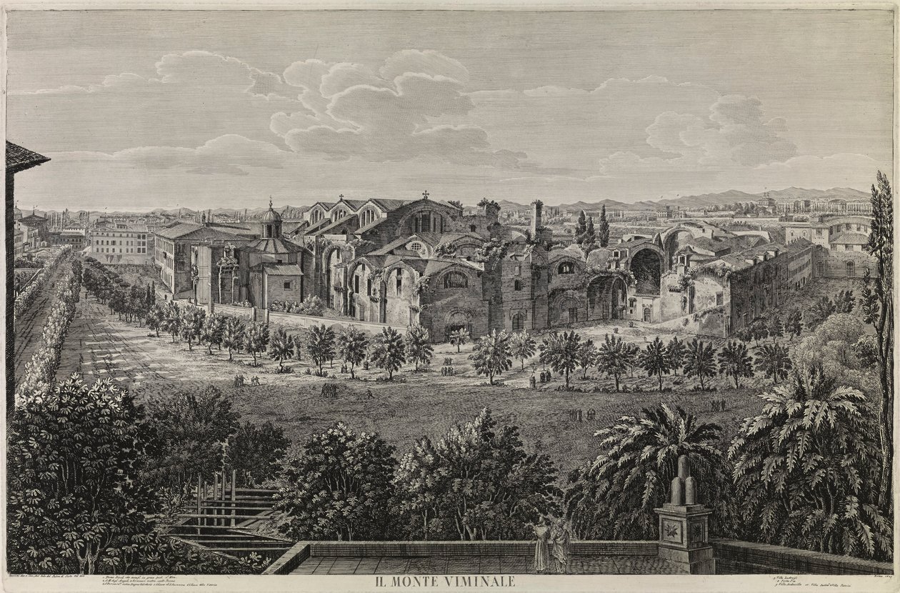 Viminale Dağı by Luigi Rossini
