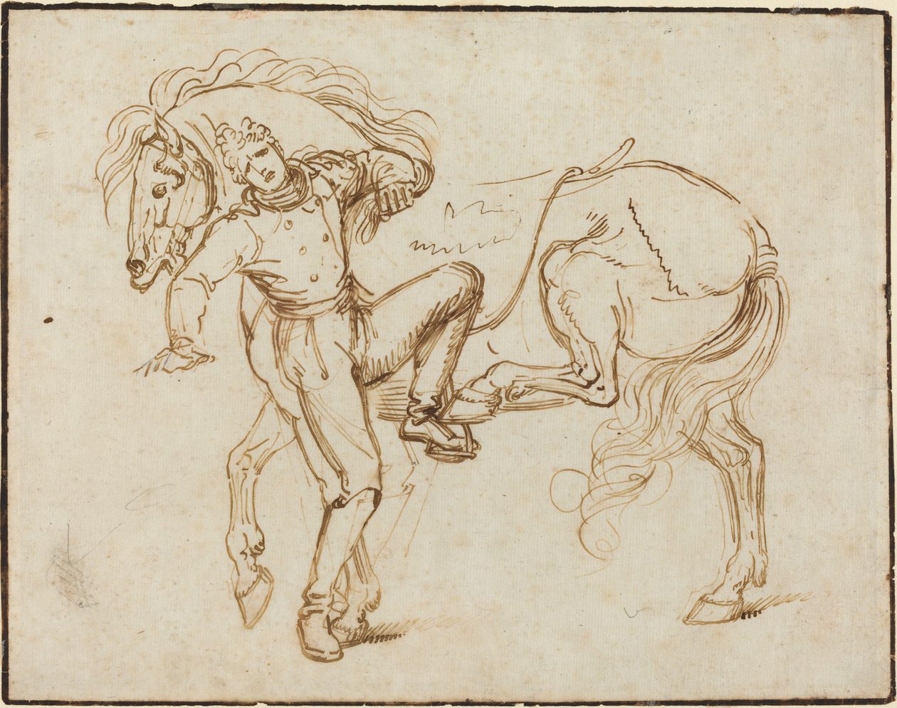 At Binen Süvari by Luigi Sabatelli I