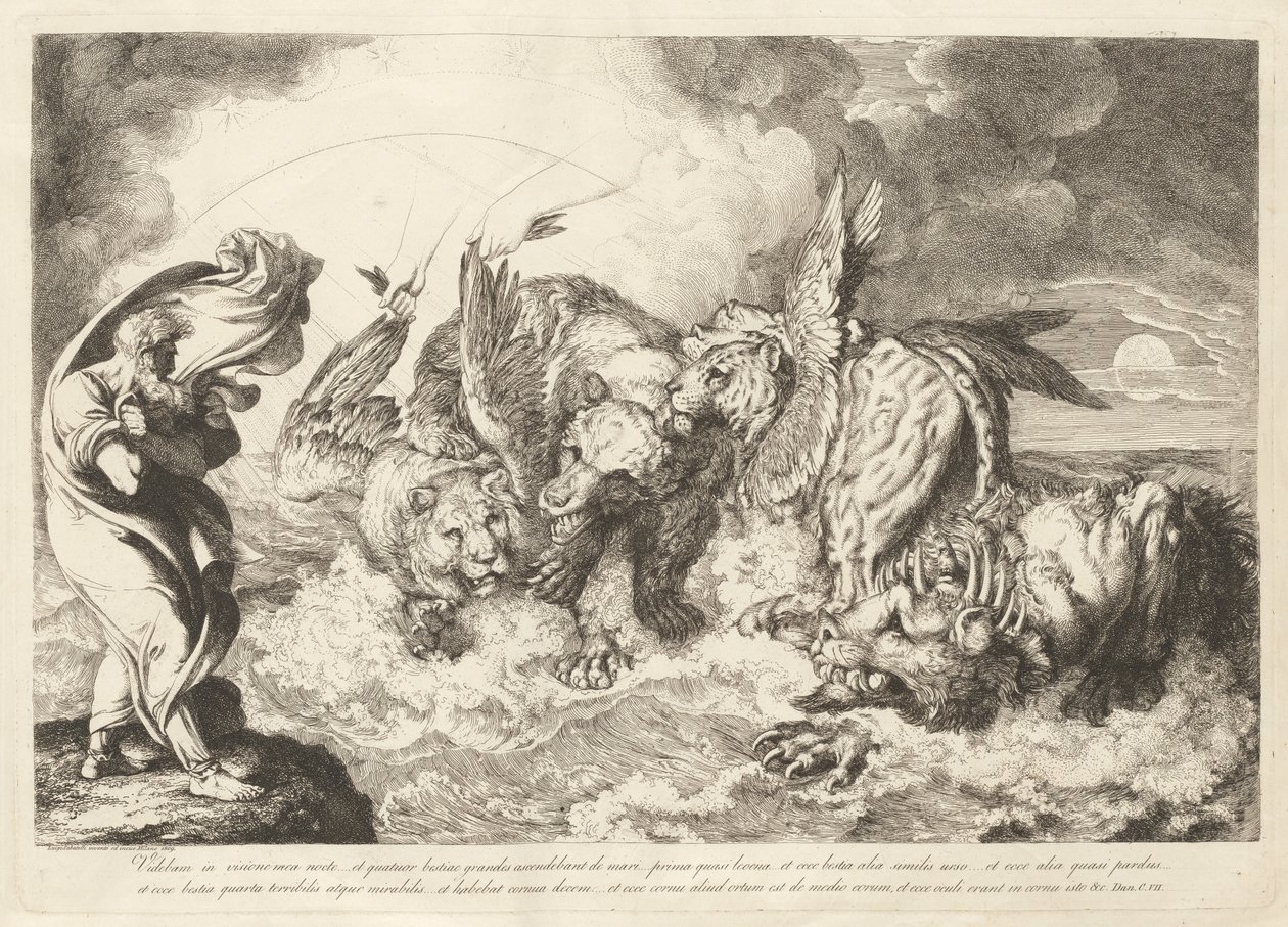 Daniel'in Vizyonu by Luigi Sabatelli I