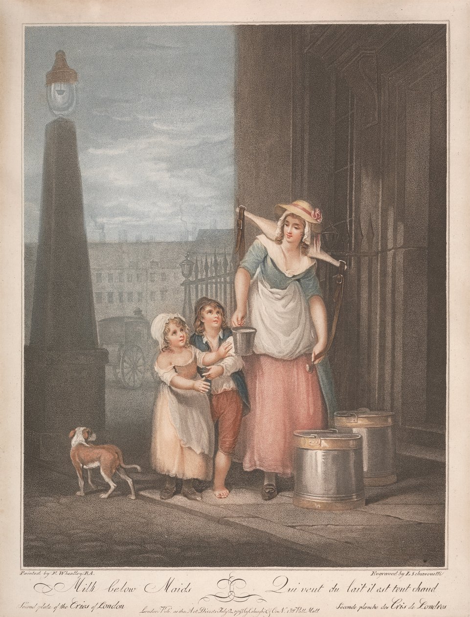 Hizmetçilerin Sütü by Luigi Schiavonetti