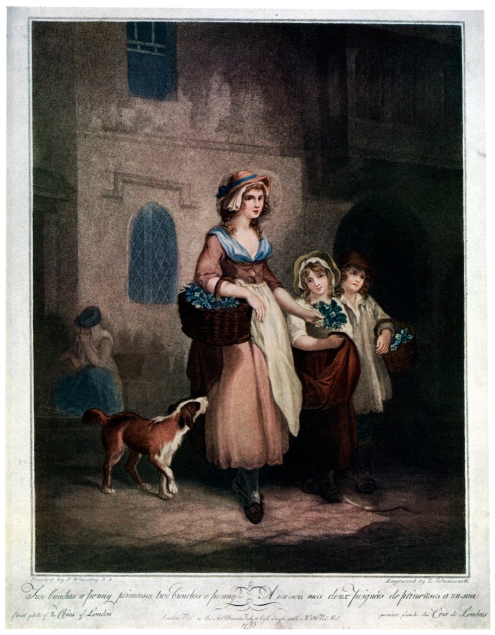 İki Demet bir Kuruş, Primroses, İki Demet bir Kuruş, 1793, 1929 by Luigi Schiavonetti