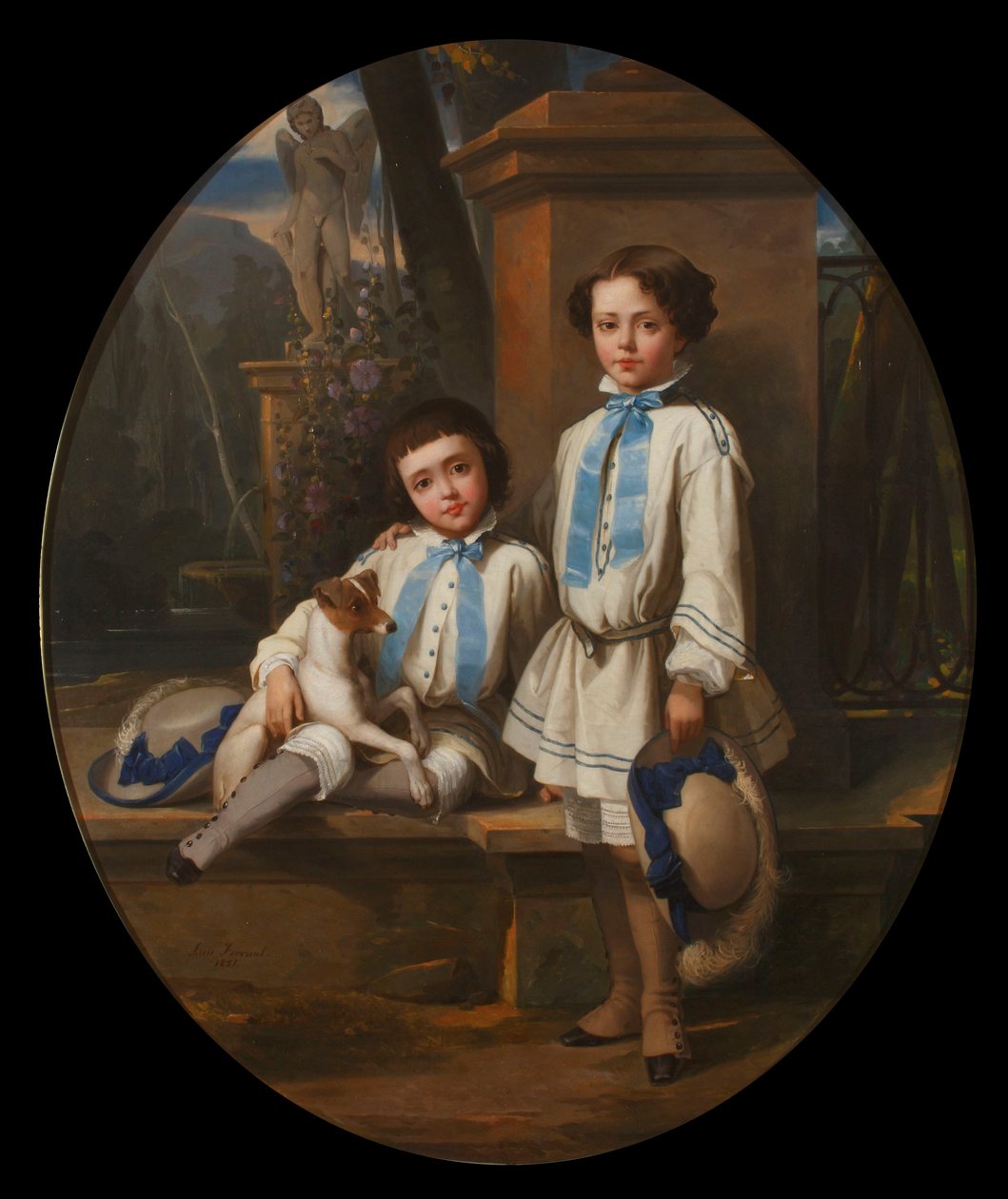 Alejandro ve Luis Ferrant y Fischermans, Ressamların Yeğenleri by Luis Ferrant
