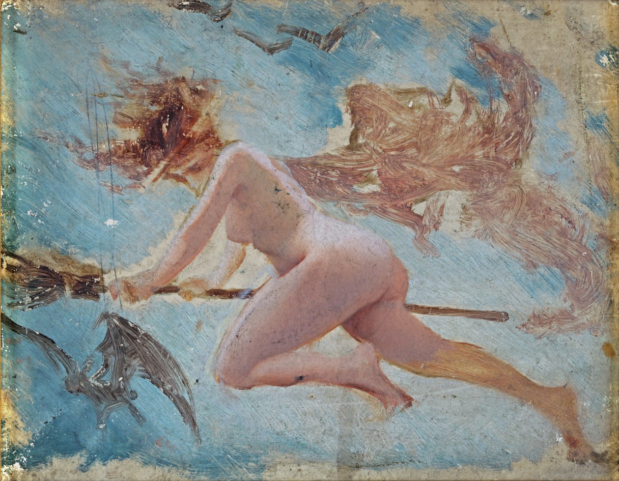 Bir Cadı Çalışması by Luis Riccardo Falero