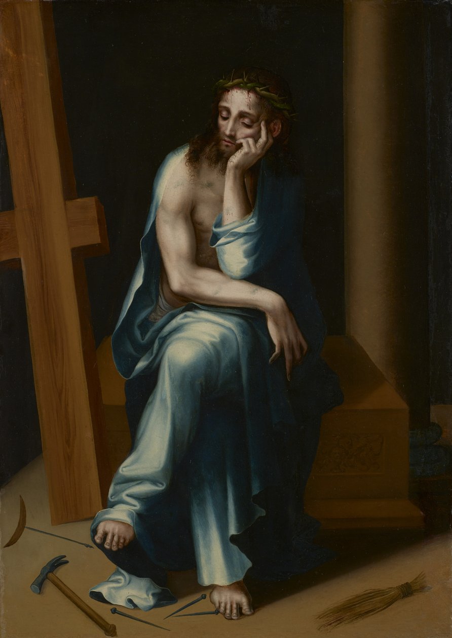 Acıların Adamı, c.1560 by Luis de Morales