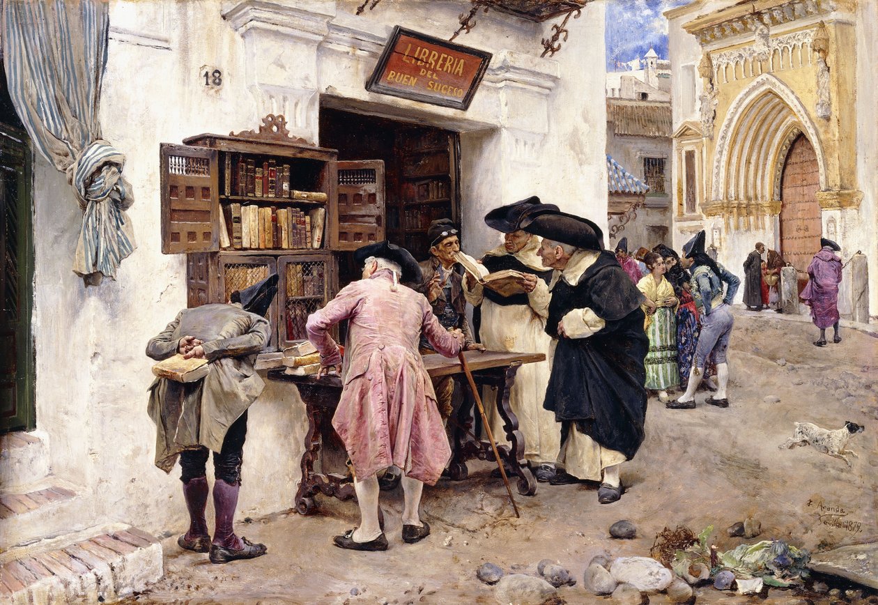 Kitapseverler, 1879 by Luis Jimenez y Aranda