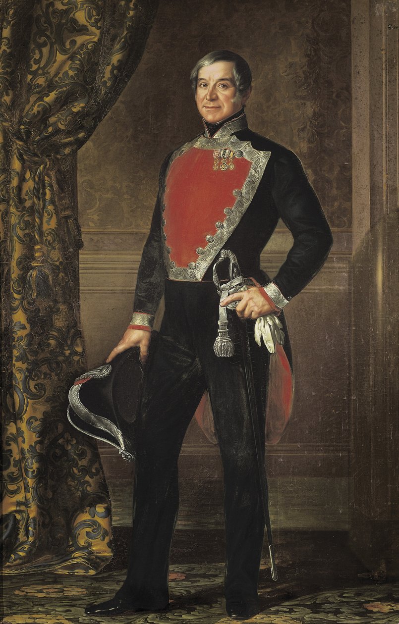 Don Francisco Ignacio de Montserrat'ın portresi. 1842 - 1850 (tuval üzerine yağlı boya) by Luis Lopez Piquer