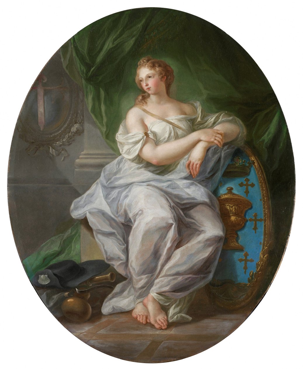 Galiçya Alegorisi - Luis Paret Alcázar (1789)FXD by Luis Paret y Alcazar