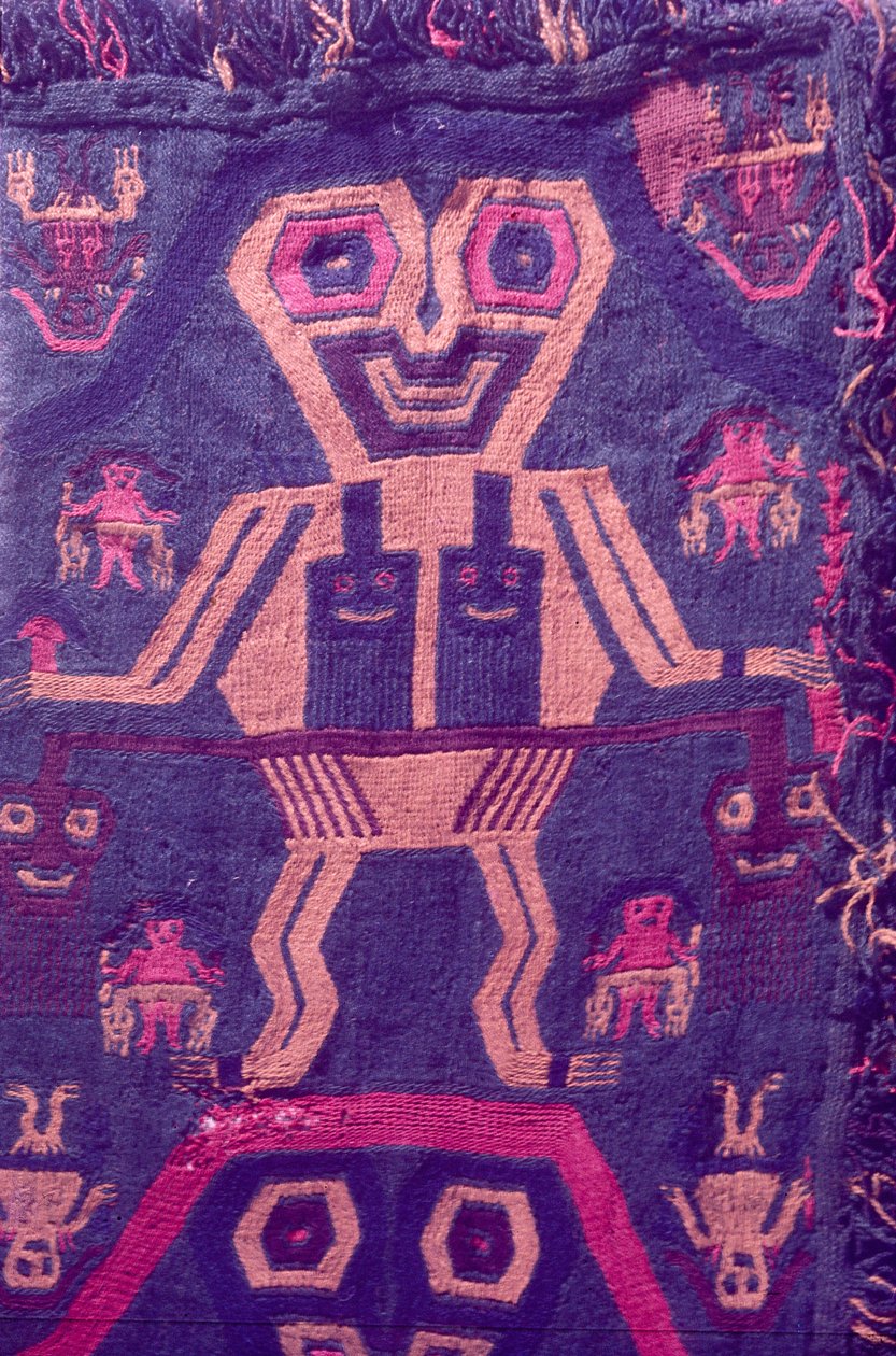 Tekstil, Paracas Kültürü, Peru, 2015. by Luis Rosendo.