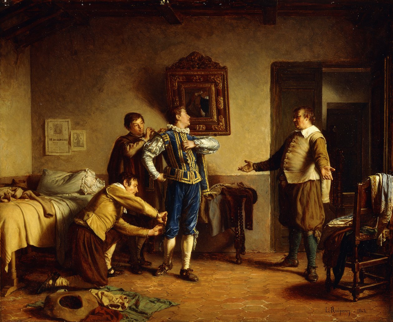 Mükemmel Bir Uyum, 1863 by Luis Ruiperez