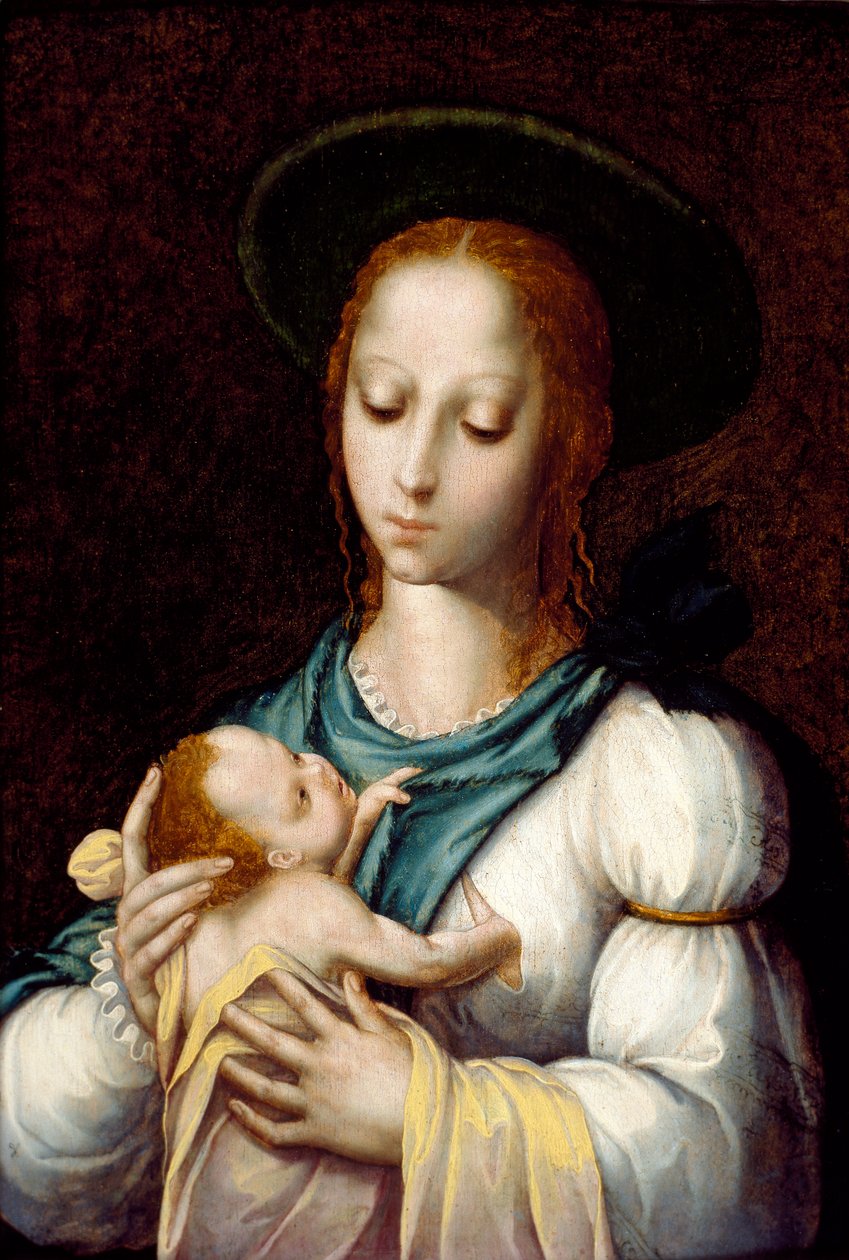 Bakire ve Çocuk, c1567 by Luis de Morales