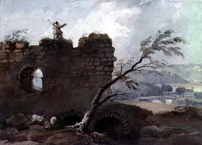 Mitford Kalesi, Northumberland by Luke Clennell