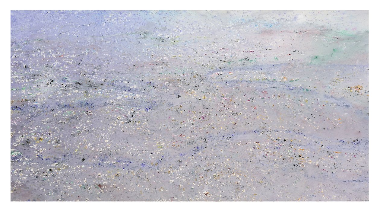 Kış, 2011, (kağıt üzerinde karışık teknik) by Luke Elwes