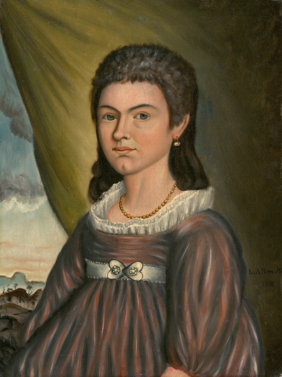 Lucia Leonard, 1801. by Luther Allen