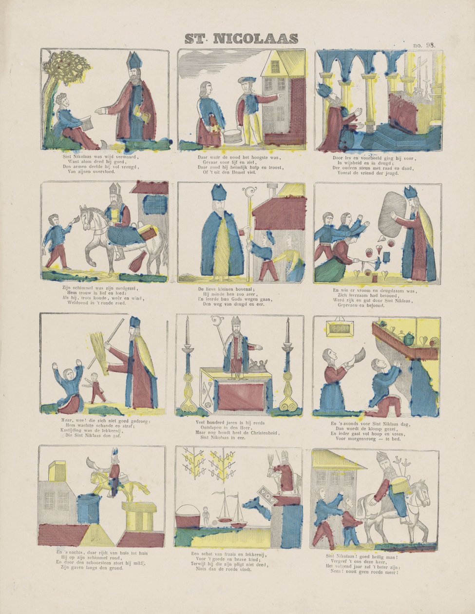 Aziz Nicolaas (nesne üzerindeki başlık) by Lutkie and Cranenburg