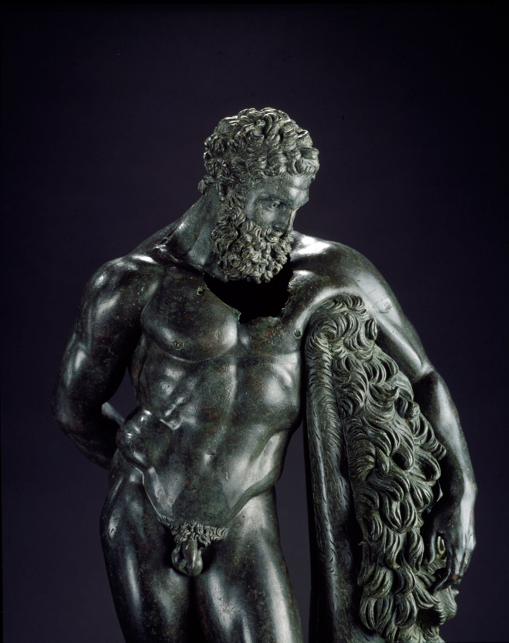 Yunan Sanatı: “” Herakles istirahatte”” Detay. Sicyone