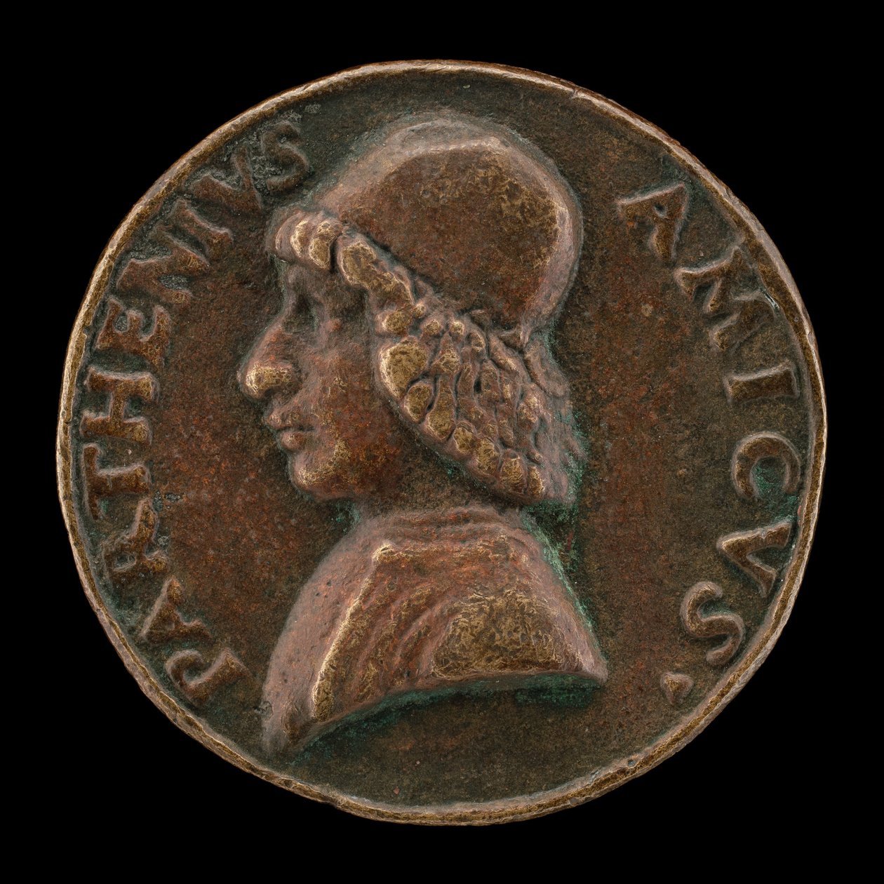 Bartolommeo Partenio, aktif 1480-1485, Hümanist [ön yüz]. by Lysippus Junior