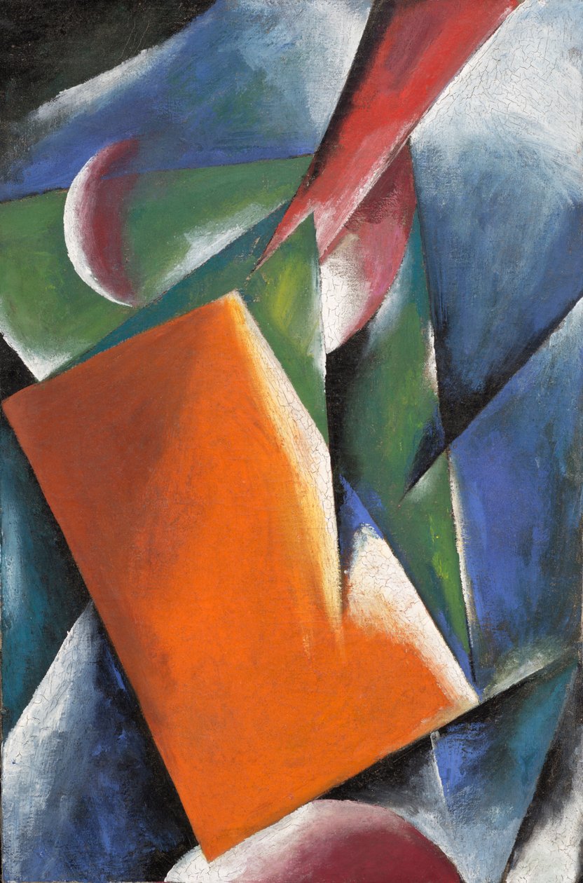 Mimari Resim, 1917 by Lyubov Sergeevna Popova