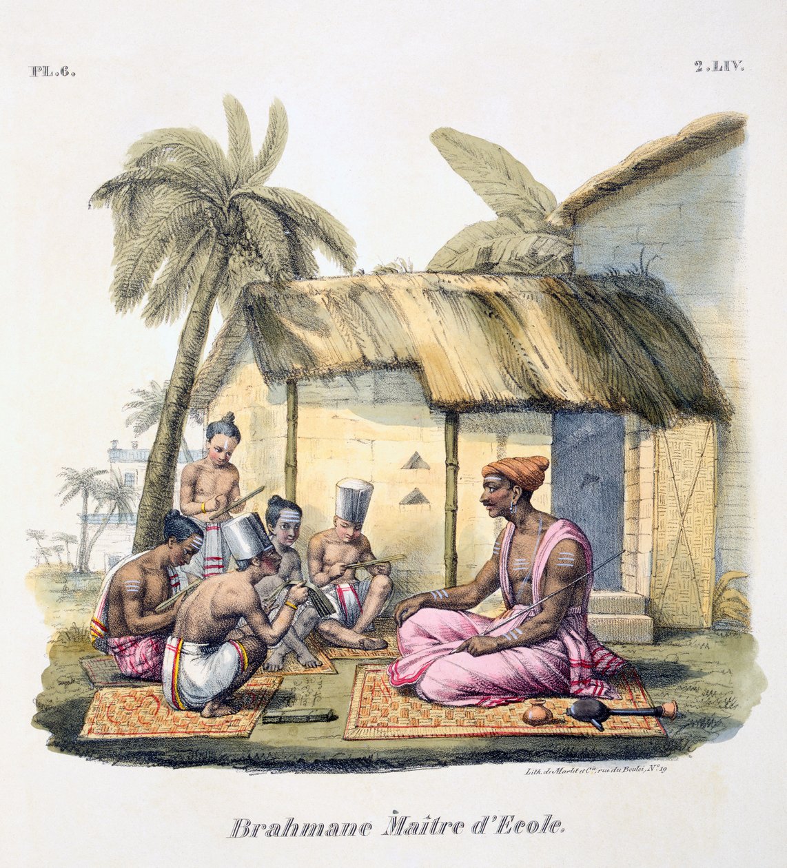 Brahman Okul Müdürü, 1827-35 by M.E. Burnouf