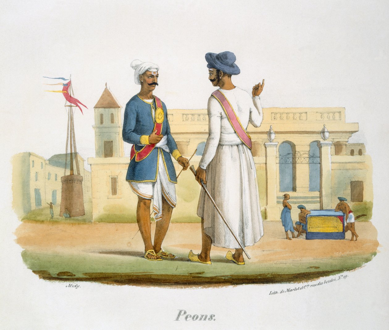 Şakayıklar, 1827-35 by M.E. Burnouf