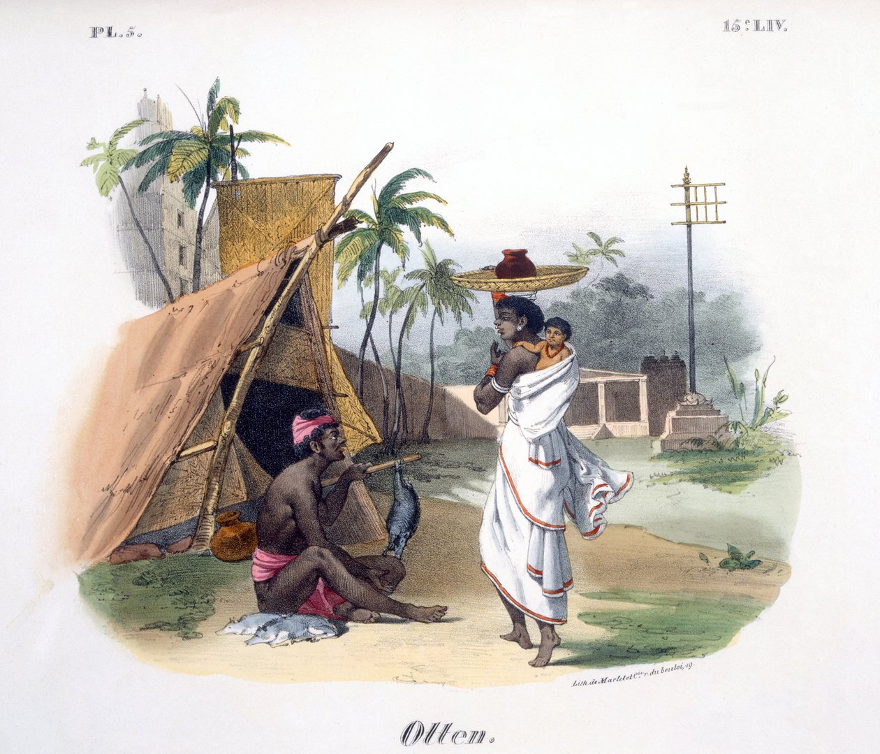 Yoksul İnsanlar, 1827-35 by M.E. Burnouf