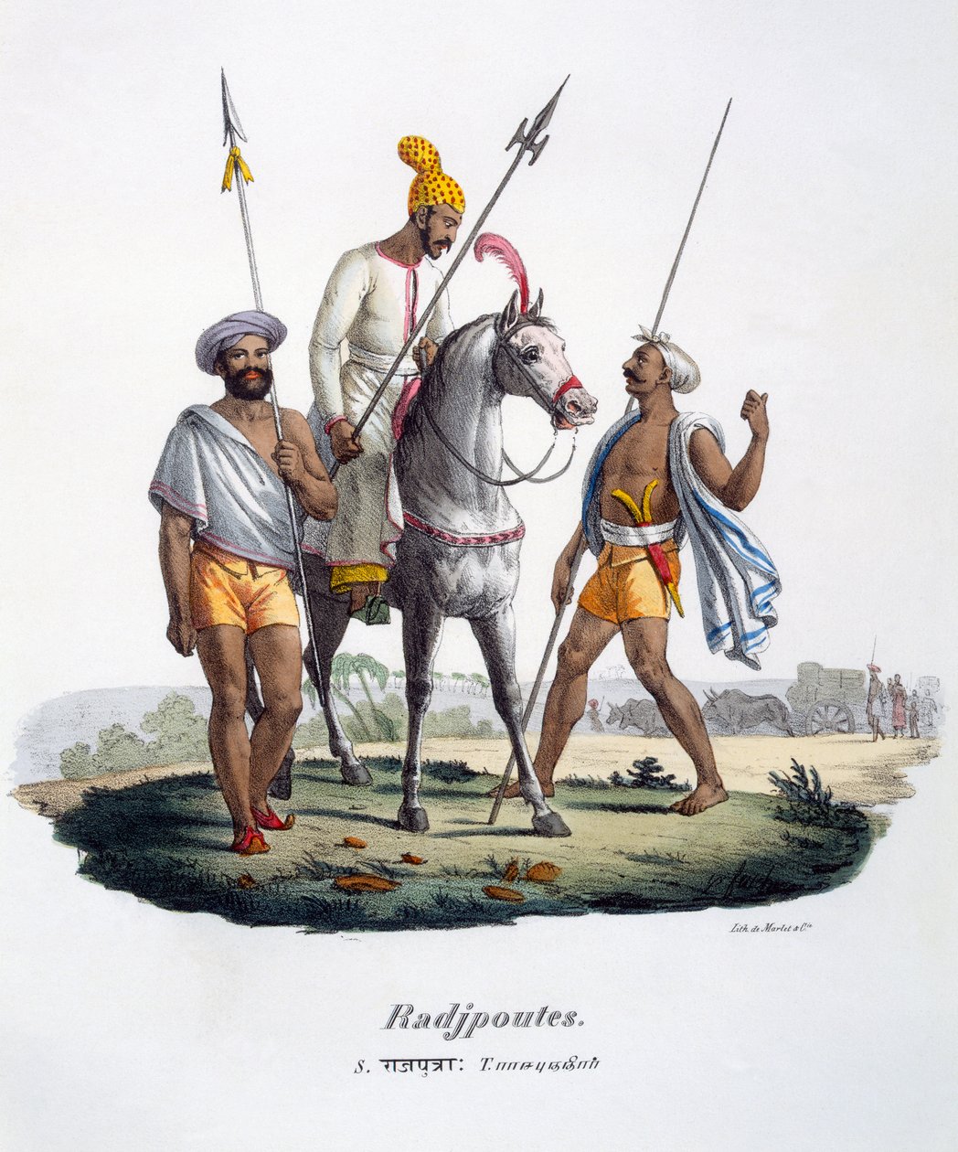 Rahjputs, 1827-35 by M.E. Burnouf