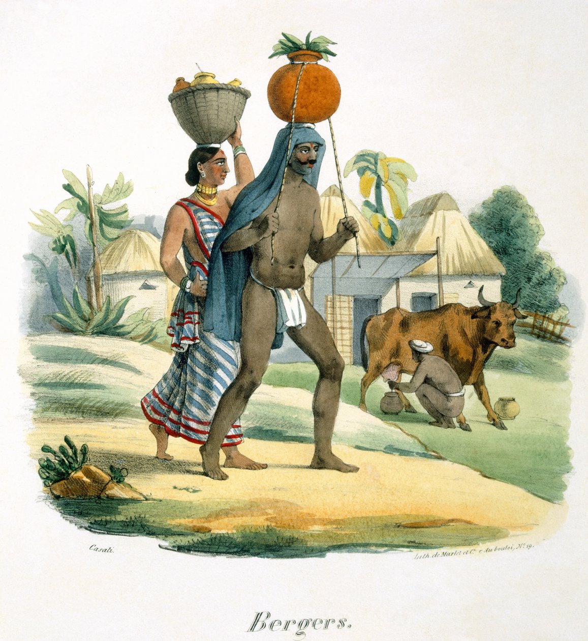 Çobanlar, 1827-35 by M.E. Burnouf