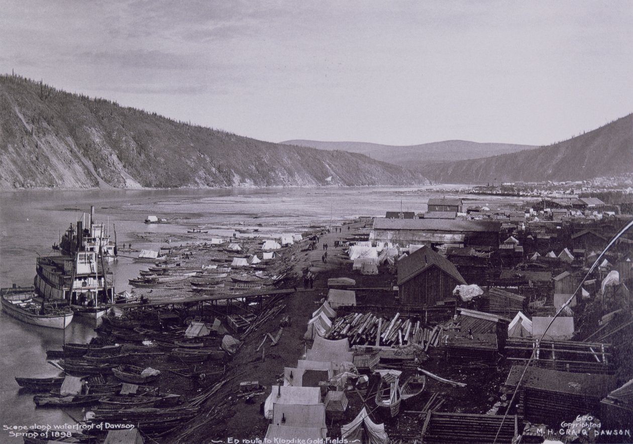 İlkbaharda Dawson Şehri by M.H. Craig