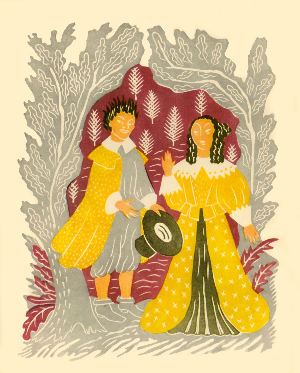 Erkek ve kadın, 1937, 1946. by M.R.H. Farrar
