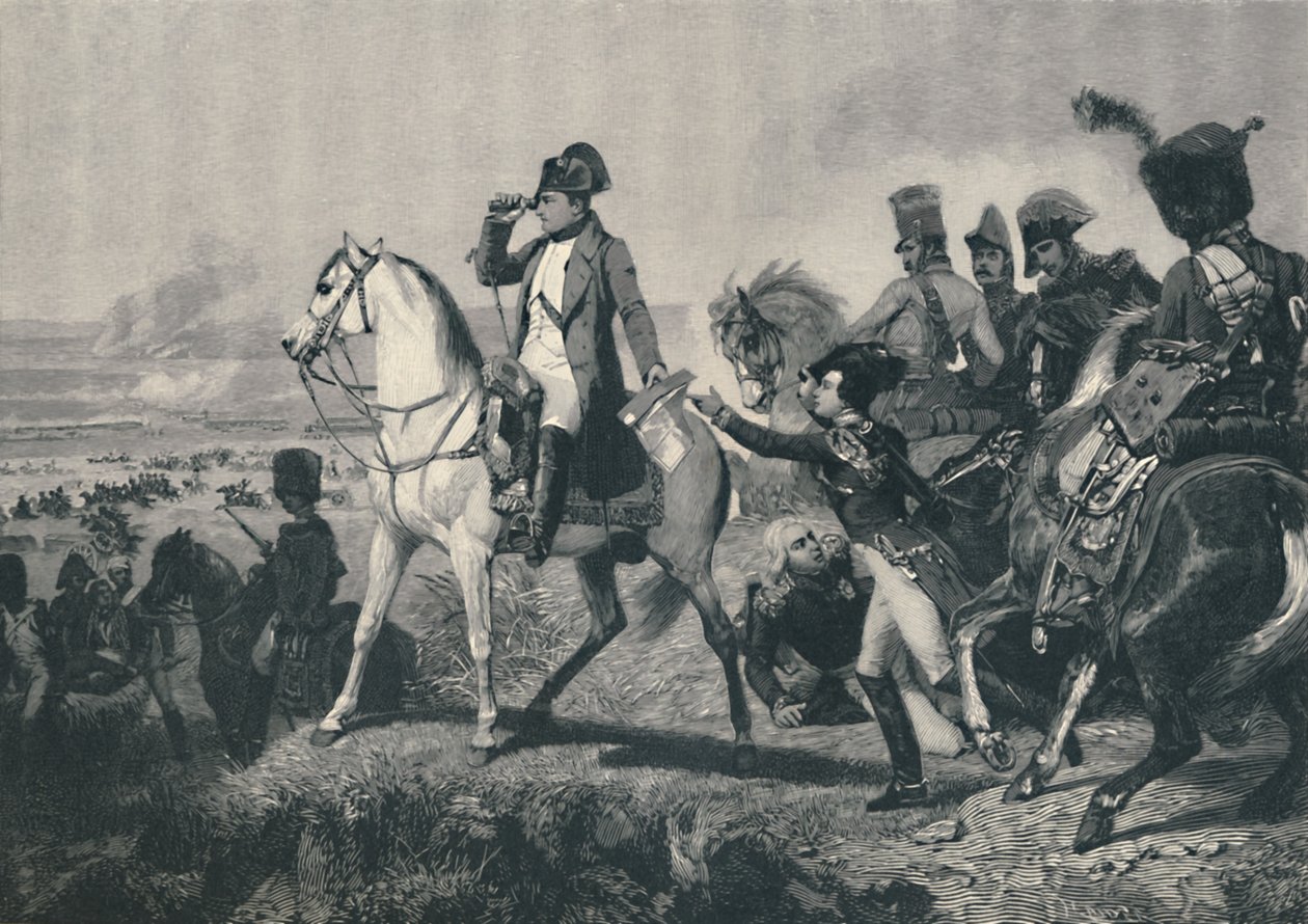 Wagram Savaşı, 6 Temmuz 1809, 1896 by M. Haider