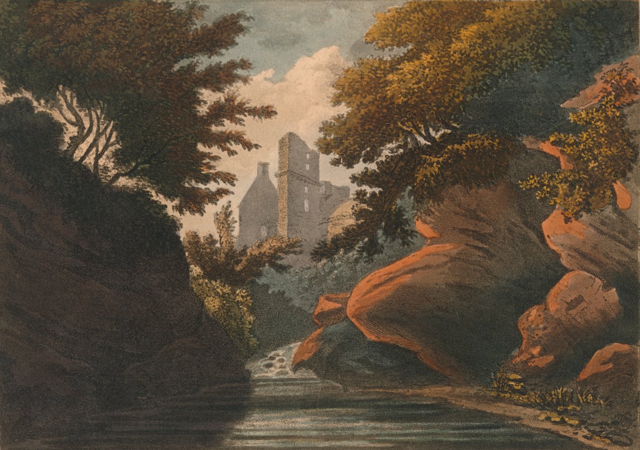 Rosline Kalesi, 1800. by M. Merigot