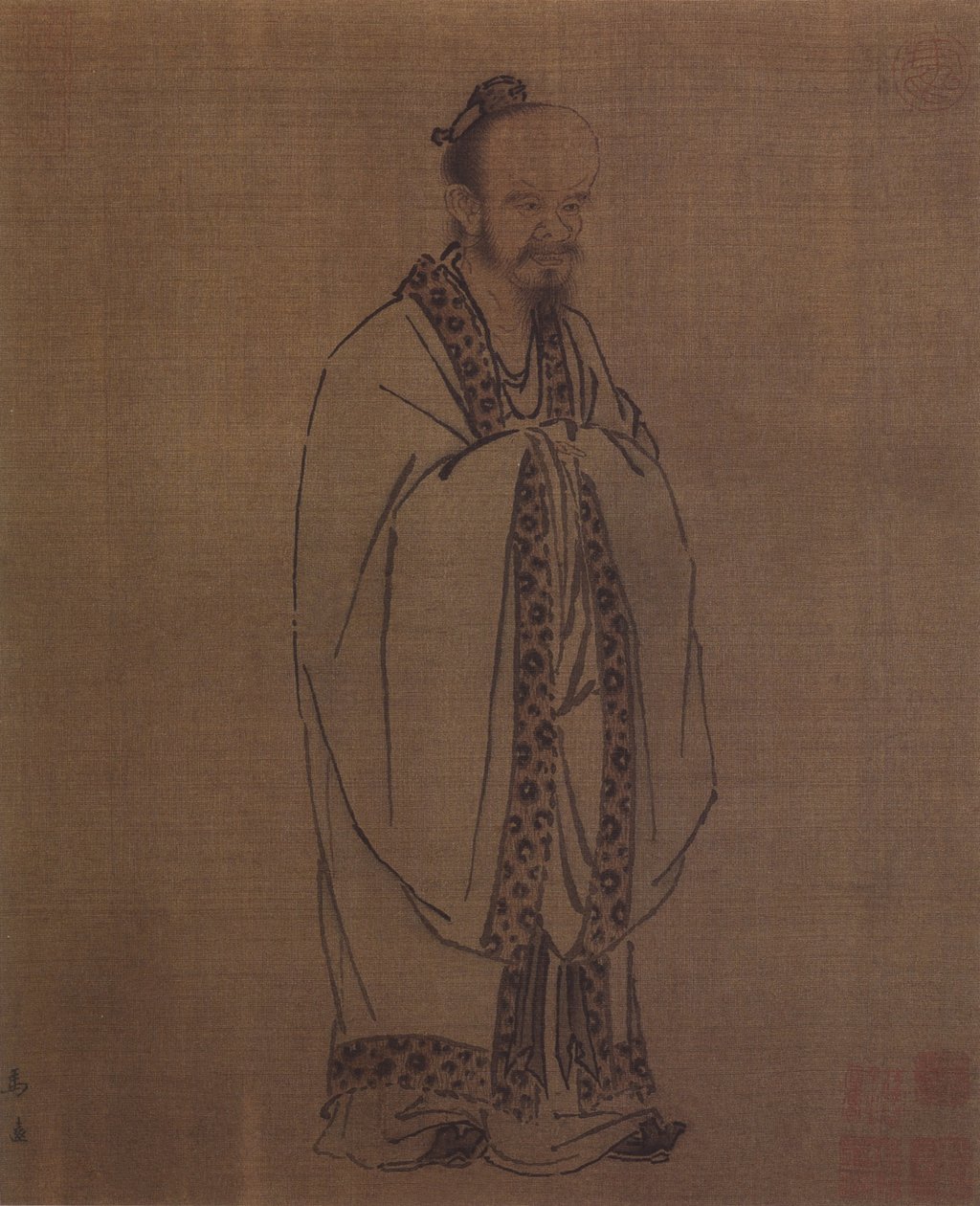 Konfüçyüs, 12. yüzyıl by Ma Yüan